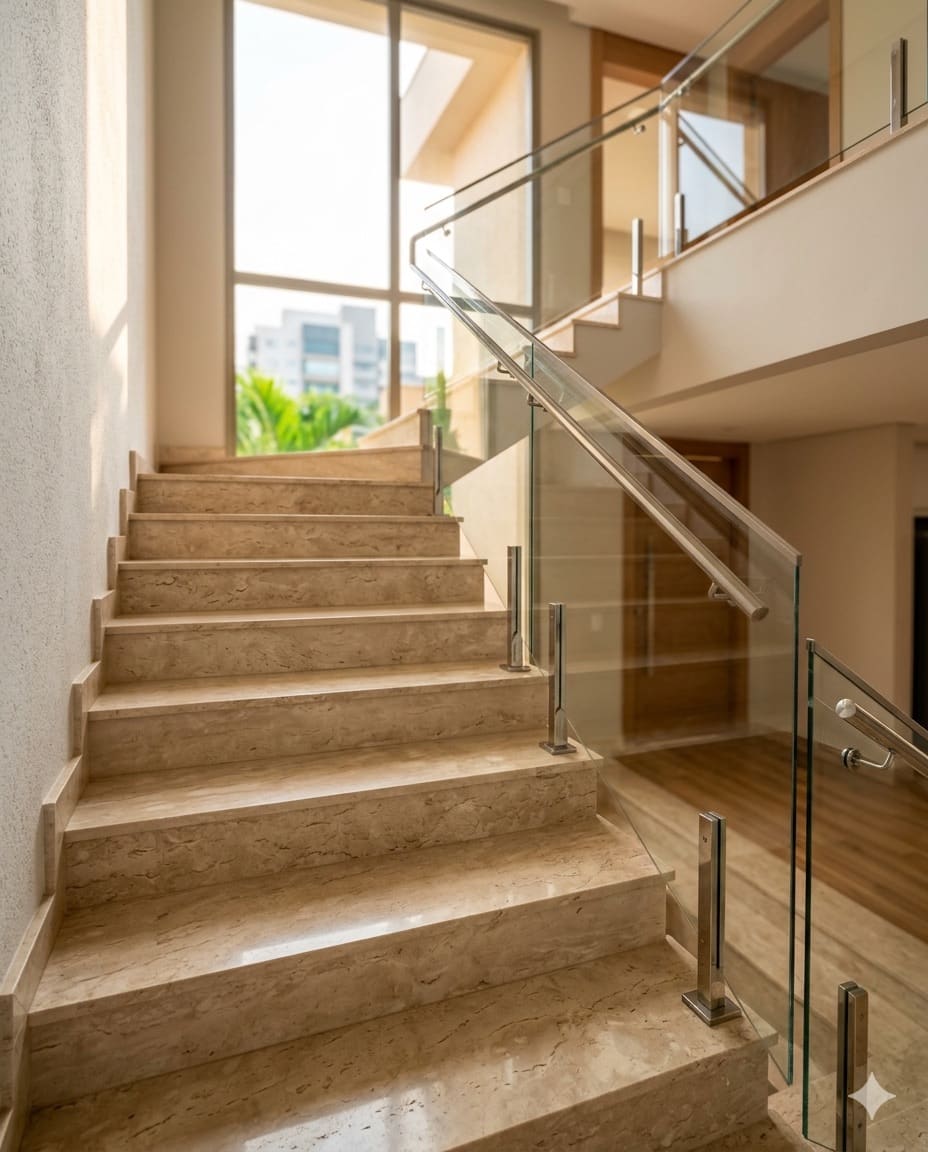 Escadas de Mármore e Granito em Brasília-DF Escadas de Mármore e Granito em Brasília-DF